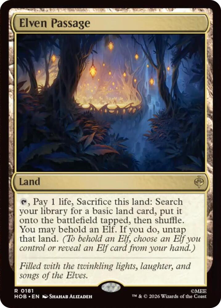 Elven Passage — The Hobbit