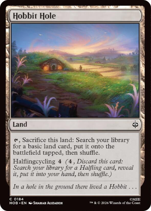 Hobbit Hole — The Hobbit