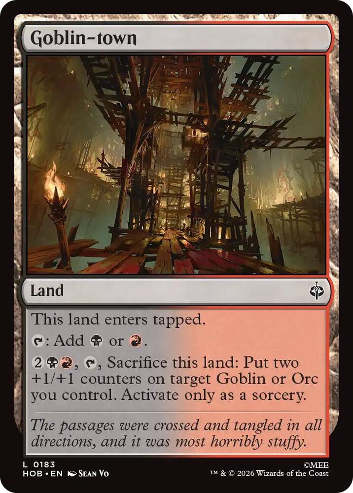 Goblin-town — The Hobbit
