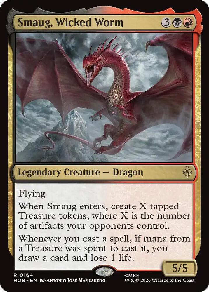 Smaug, Wicked Worm — The Hobbit
