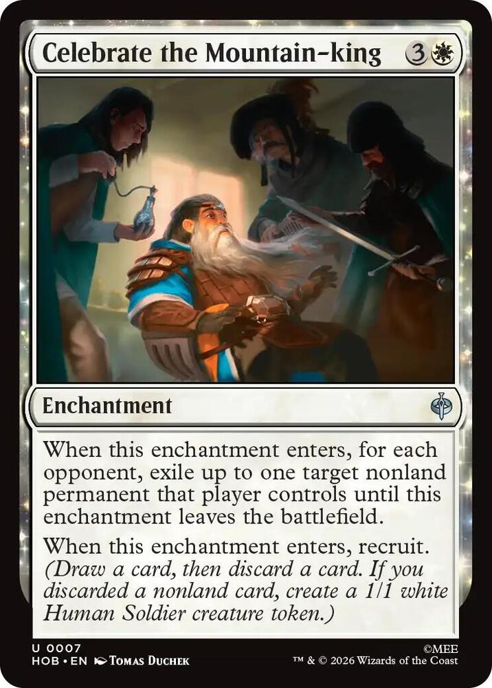 Celebrate the Mountain-king — The Hobbit
