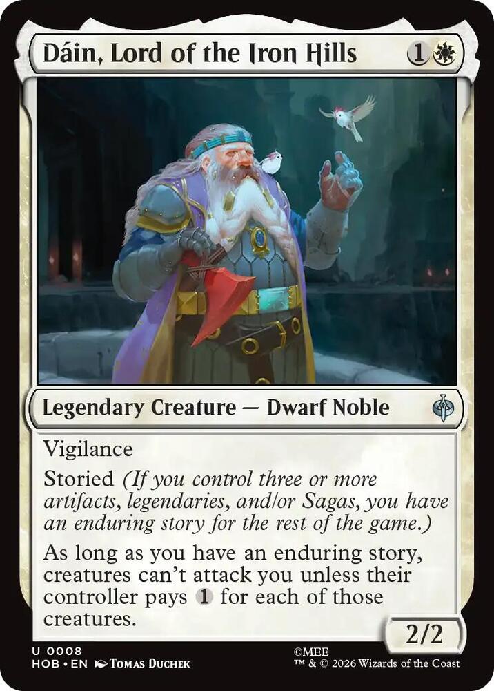 Dain, Lord of the Iron Hills — The Hobbit