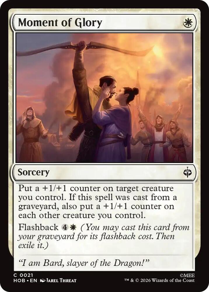 Moment of Glory — The Hobbit