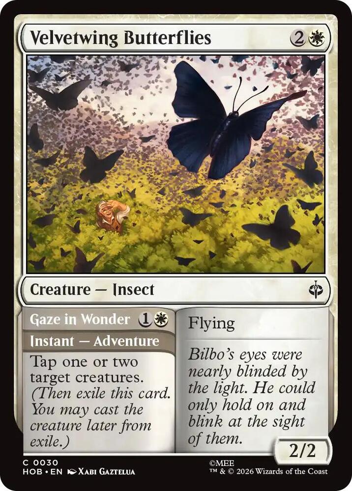 Velvetwing Butterflies — The Hobbit