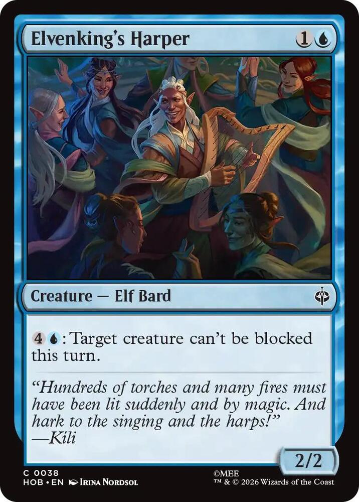 Elvenking's Harper — The Hobbit