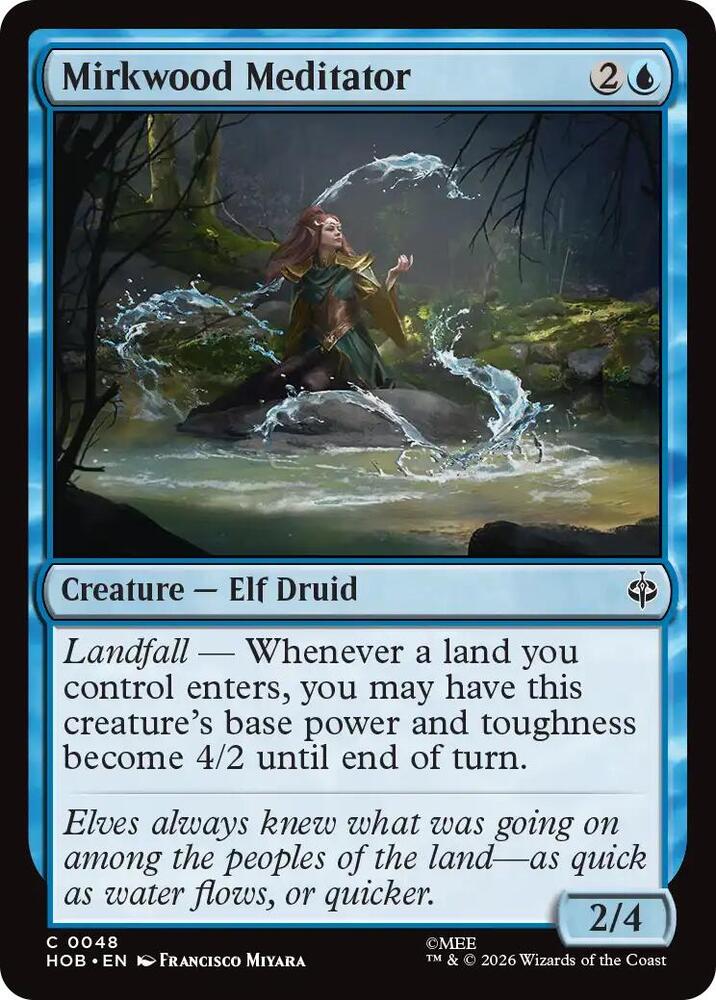 Mirkwood Meditator — The Hobbit