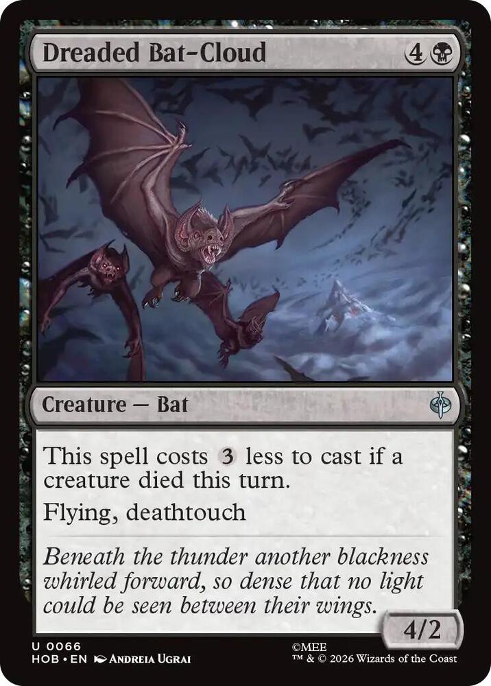 Dreaded Bat-Cloud — The Hobbit
