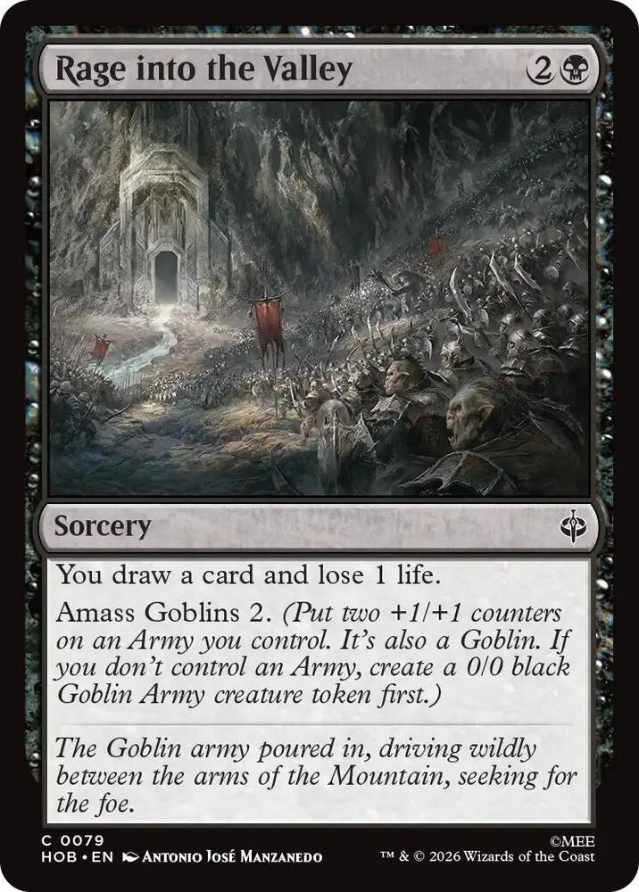 Rage into the Valley — The Hobbit