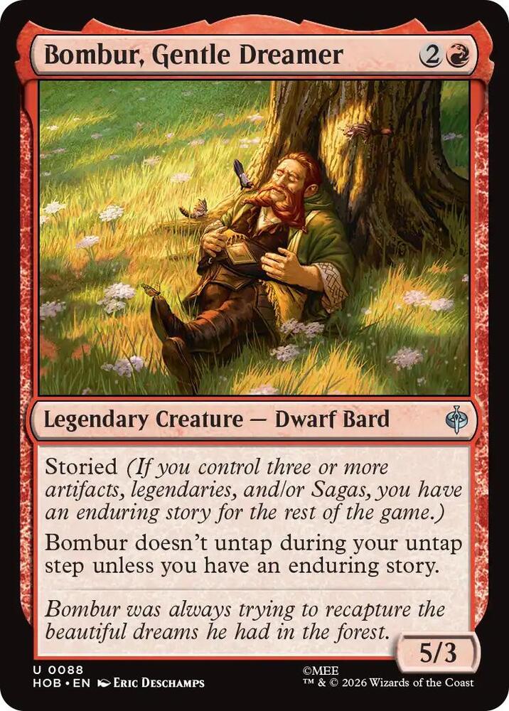 Bombur, Gentle Dreamer — The Hobbit