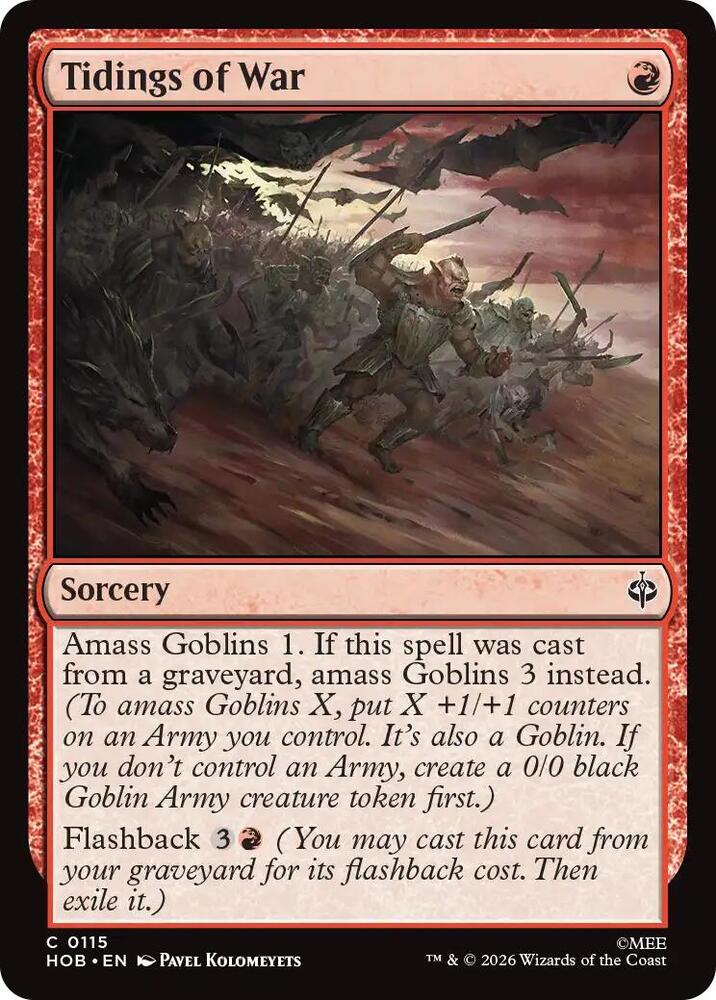 Tidings of War — The Hobbit