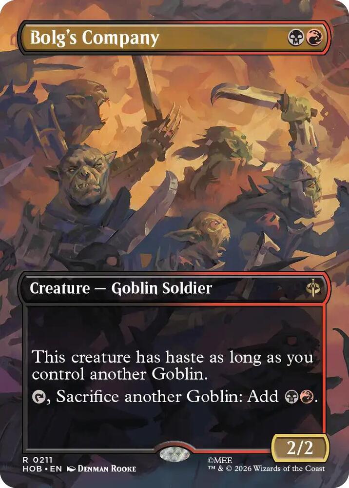 Bolg's Company (Borderless) — The Hobbit