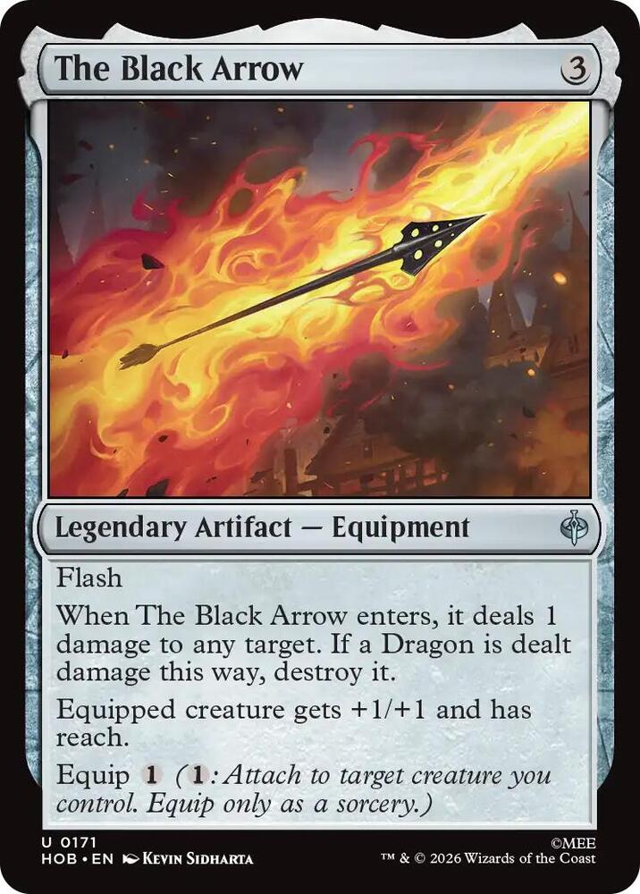 The Black Arrow — The Hobbit