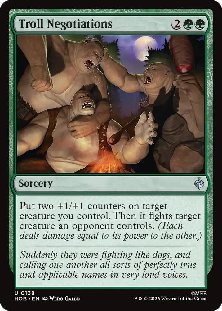 Troll Negotiations — The Hobbit
