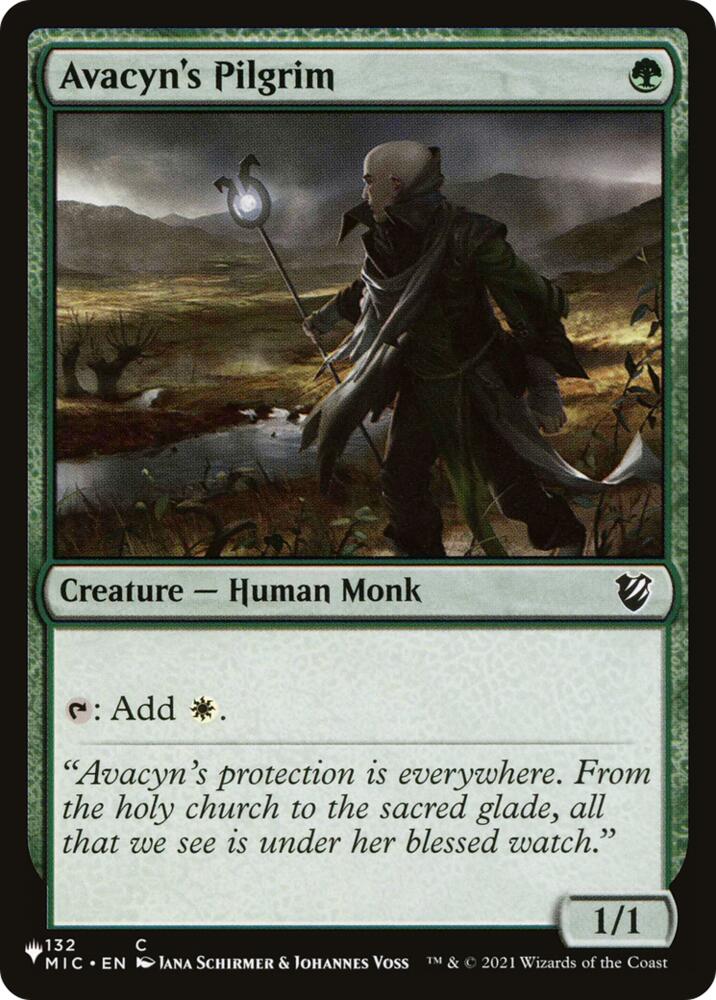 Avacyn's Pilgrim (MIC) — The List Reprints