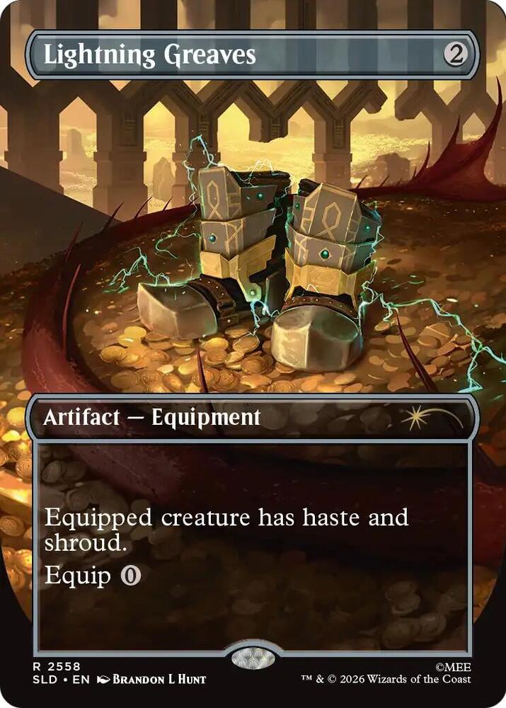 Lightning Greaves (2558) — Secret Lair Drop Series