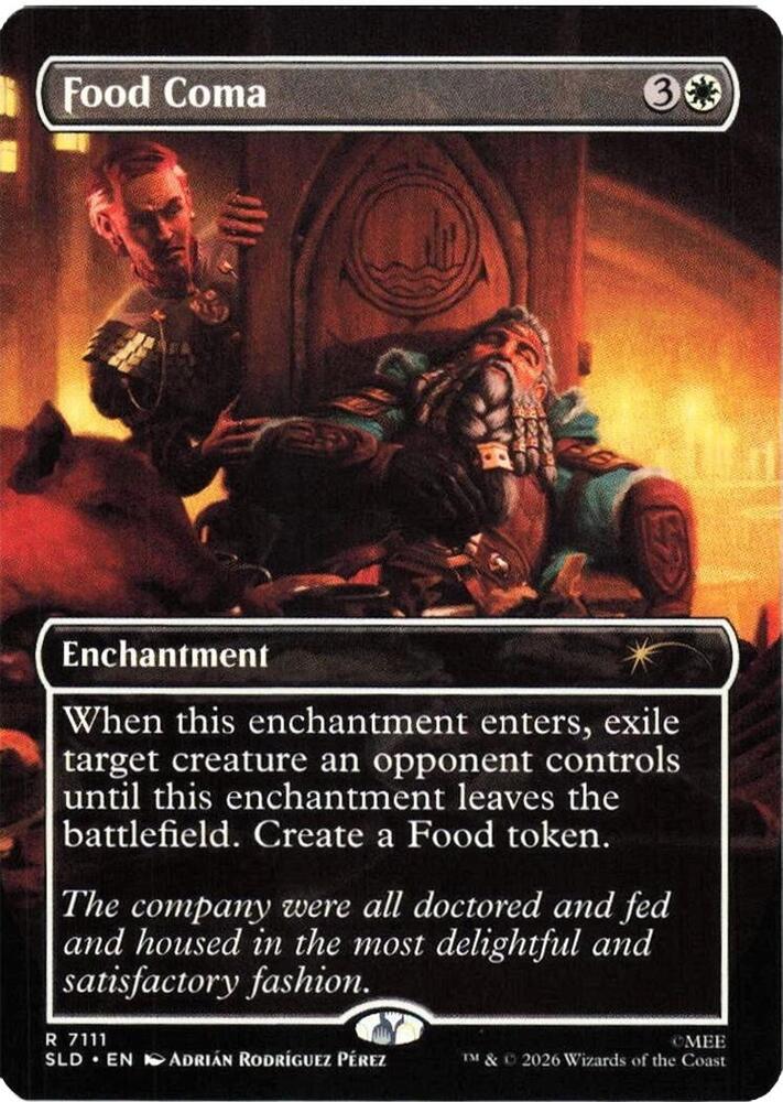 Food Coma — Secret Lair Drop Series