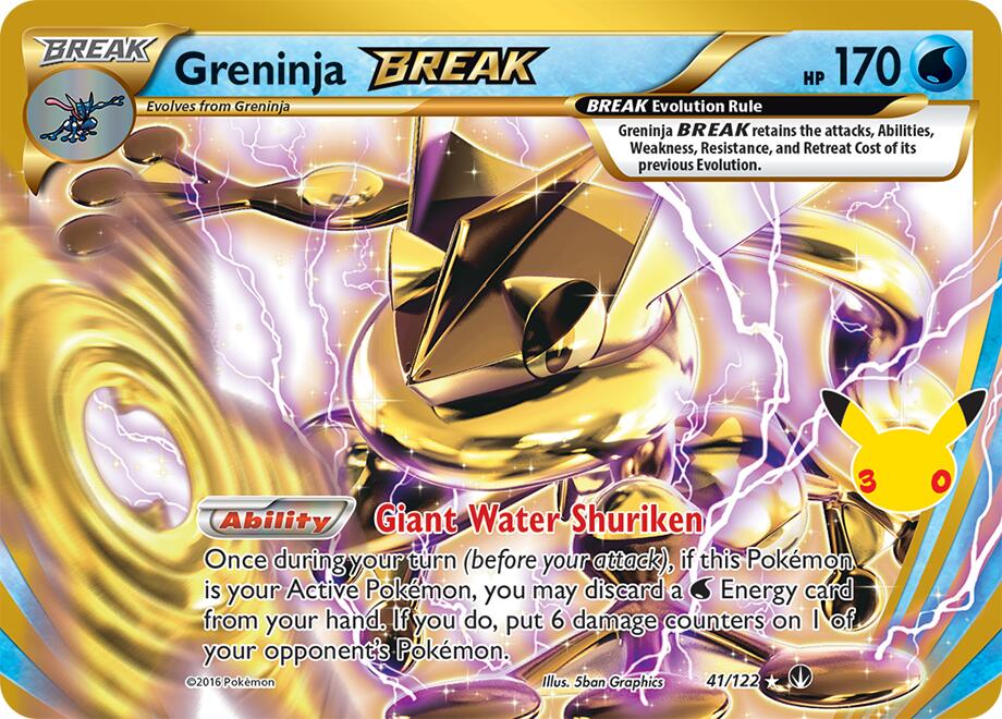 Greninja BREAK — ME: 30th Celebration Classic Collection