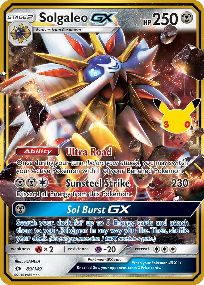 Solgaleo GX — ME: 30th Celebration Classic Collection