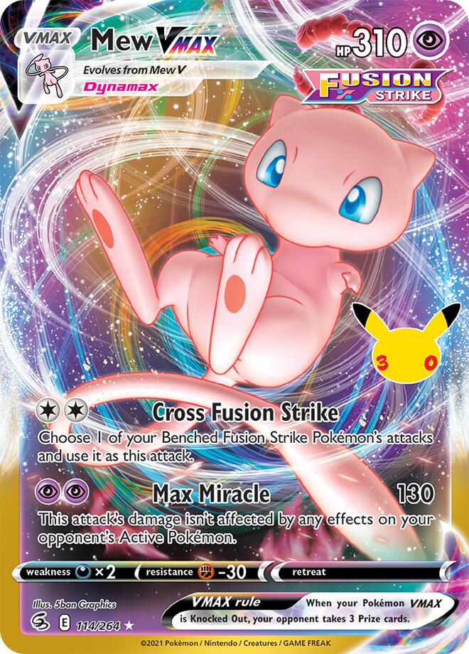 Mew VMAX — ME: 30th Celebration Classic Collection