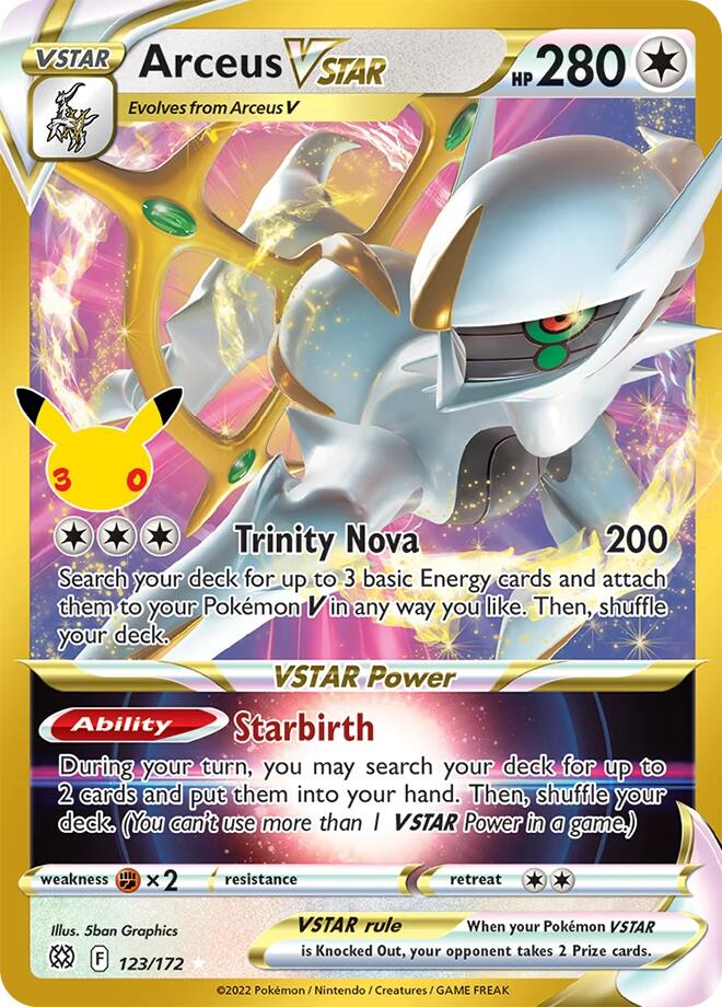 Arceus VSTAR — ME: 30th Celebration Classic Collection
