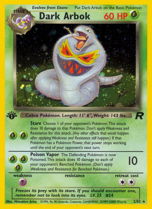 Dark Arbok (2) — Team Rocket