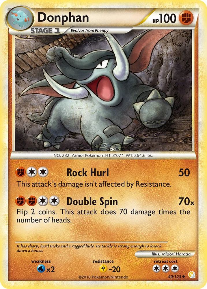 Donphan — HeartGold SoulSilver