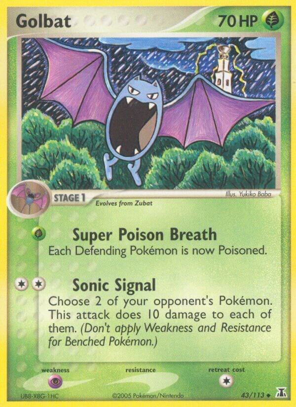 Golbat — EX Delta Species