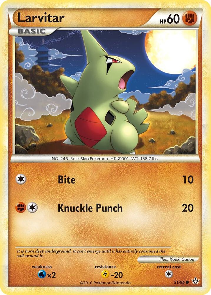 Larvitar (51) — Unleashed