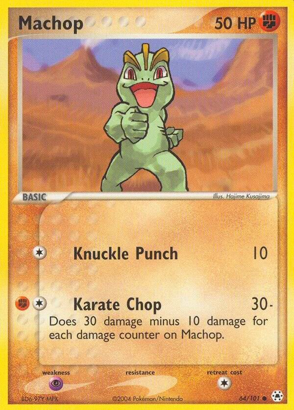 Machop — EX Hidden Legends