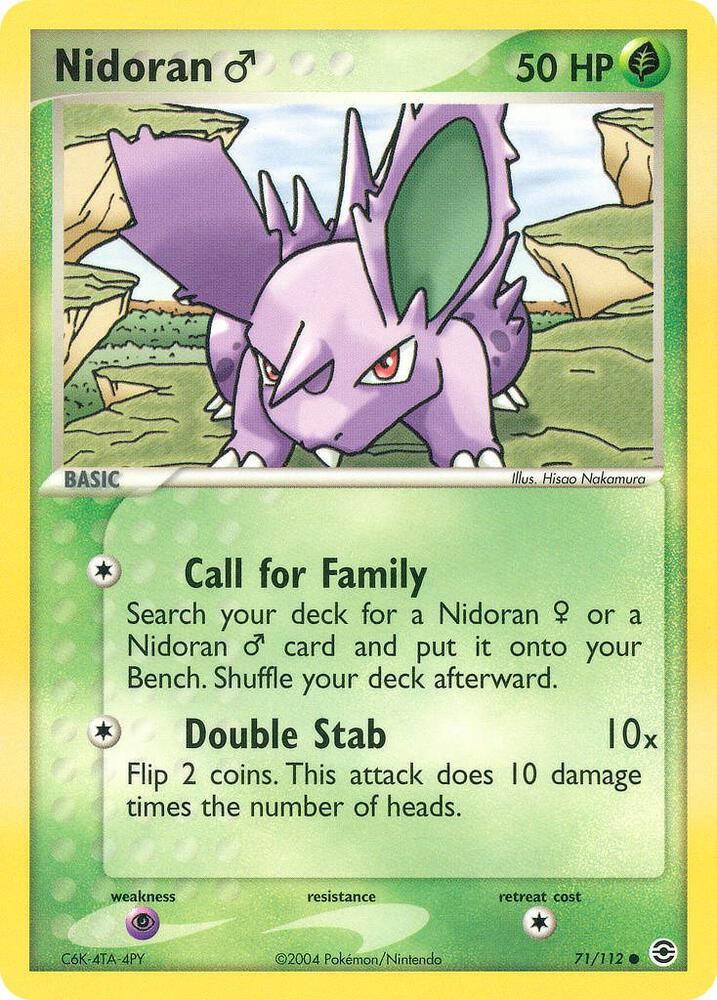 Nidoran M — EX FireRed &amp; LeafGreen