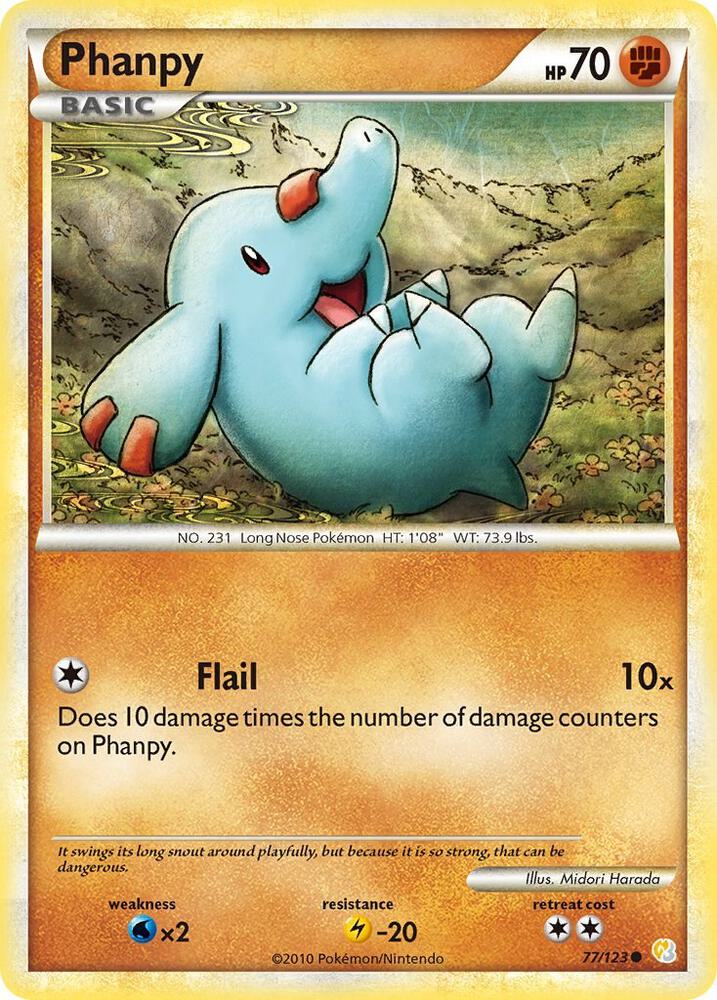 Phanpy — HeartGold SoulSilver