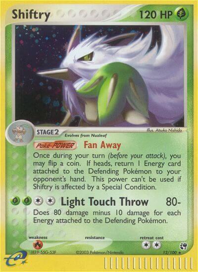 Shiftry - 12/100 — EX Sandstorm