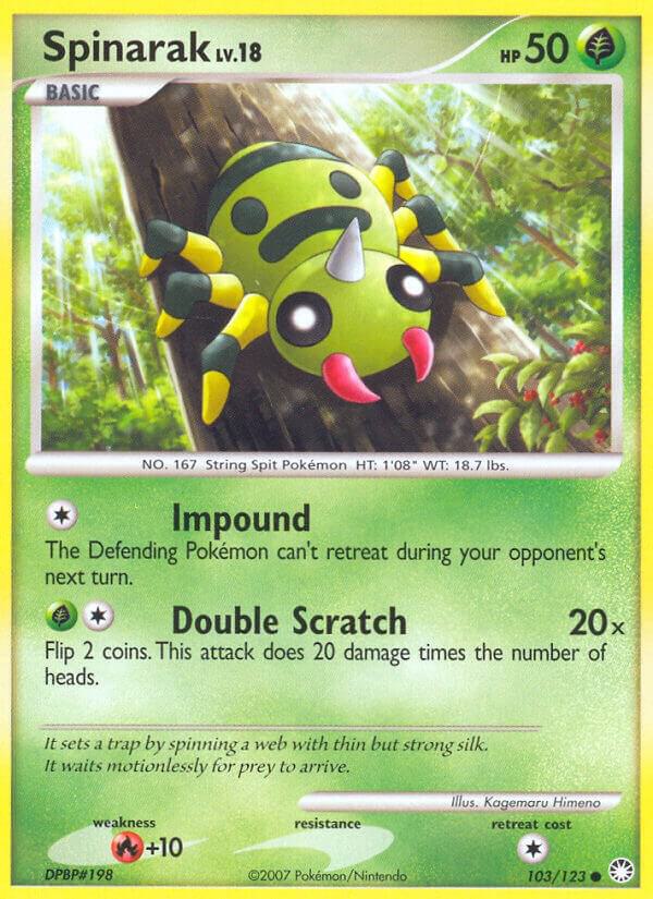 Spinarak — Mysterious Treasures