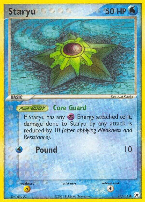 Staryu — EX Hidden Legends
