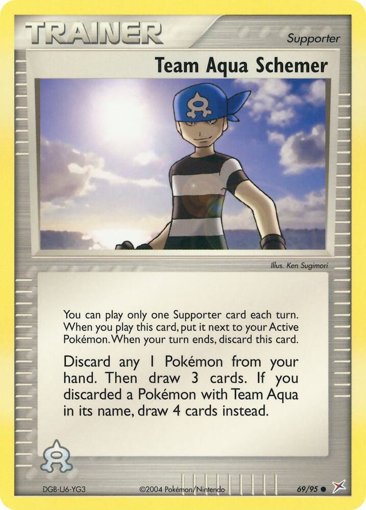 Team Aqua Schemer — EX Team Magma vs Team Aqua