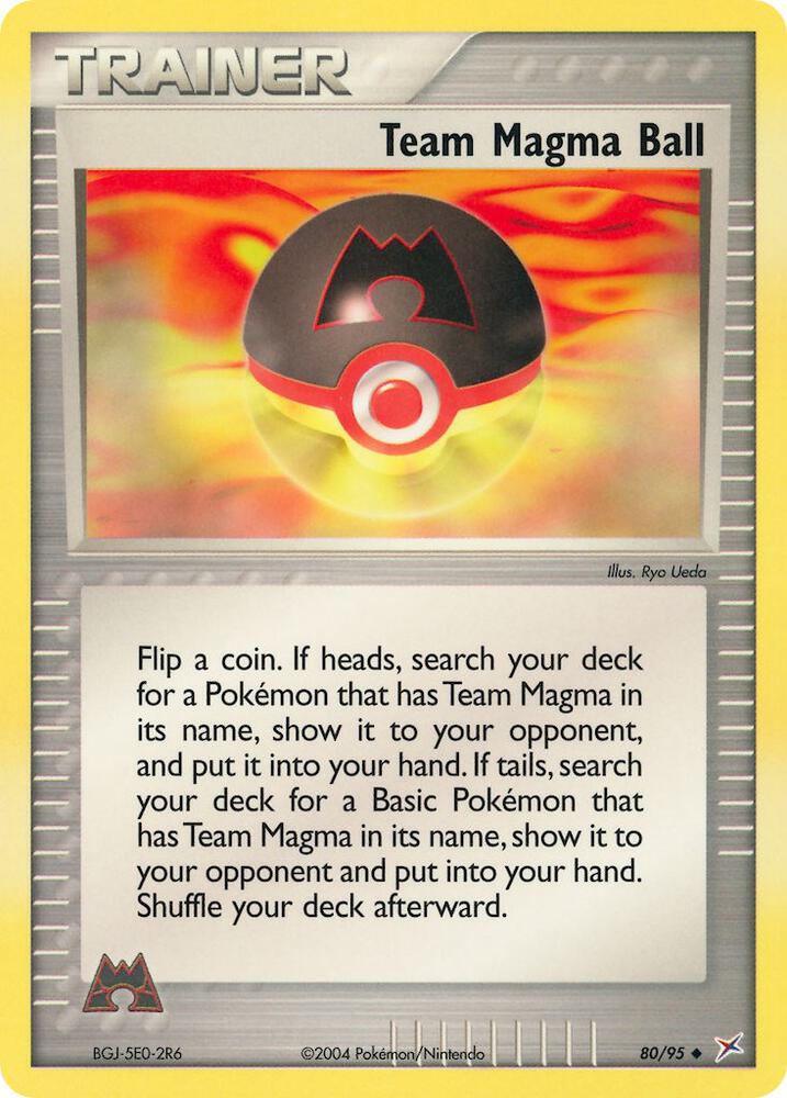 Team Magma Ball — EX Team Magma vs Team Aqua
