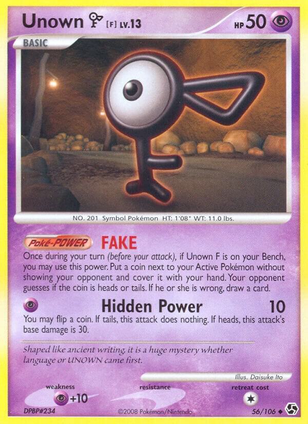 Unown [F] — Great Encounters