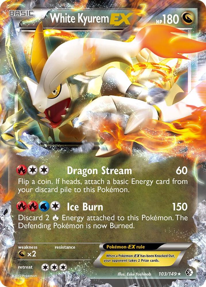 White Kyurem EX — Boundaries Crossed