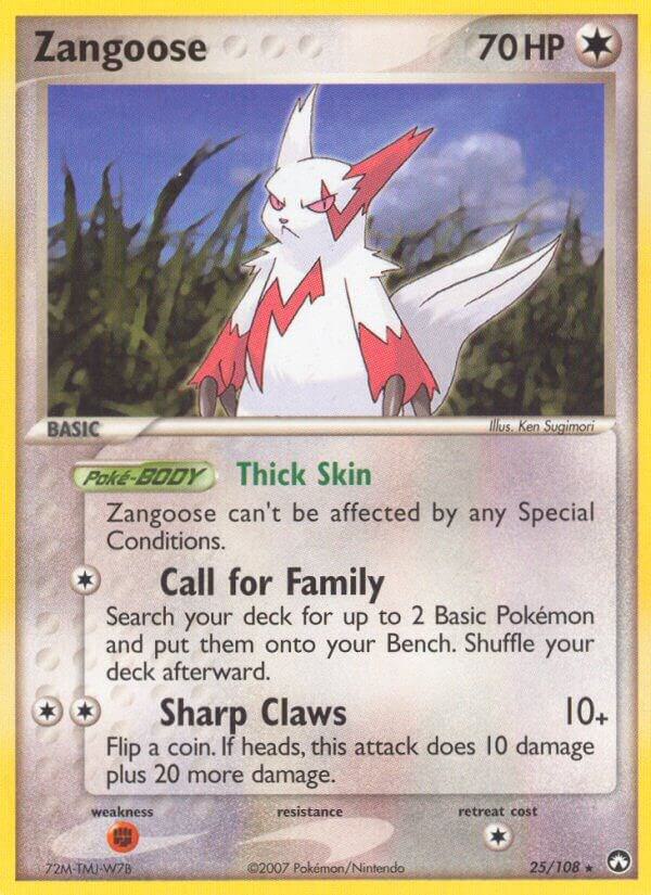 Zangoose — EX Power Keepers