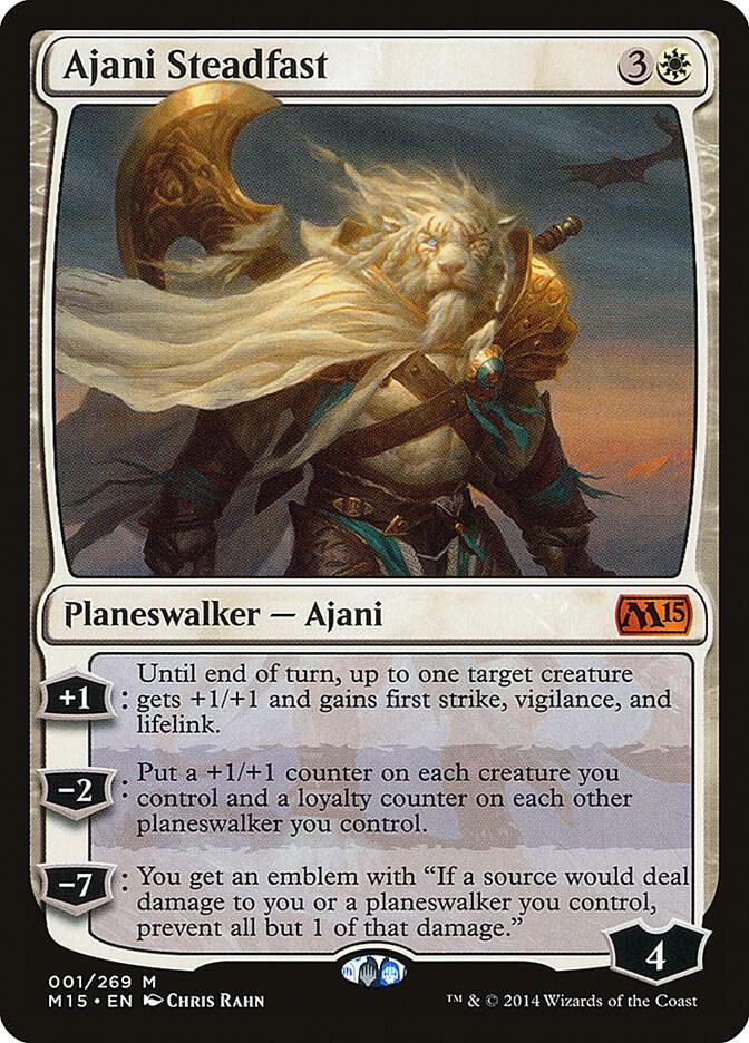 Ajani Steadfast — Magic 2015 (M15)