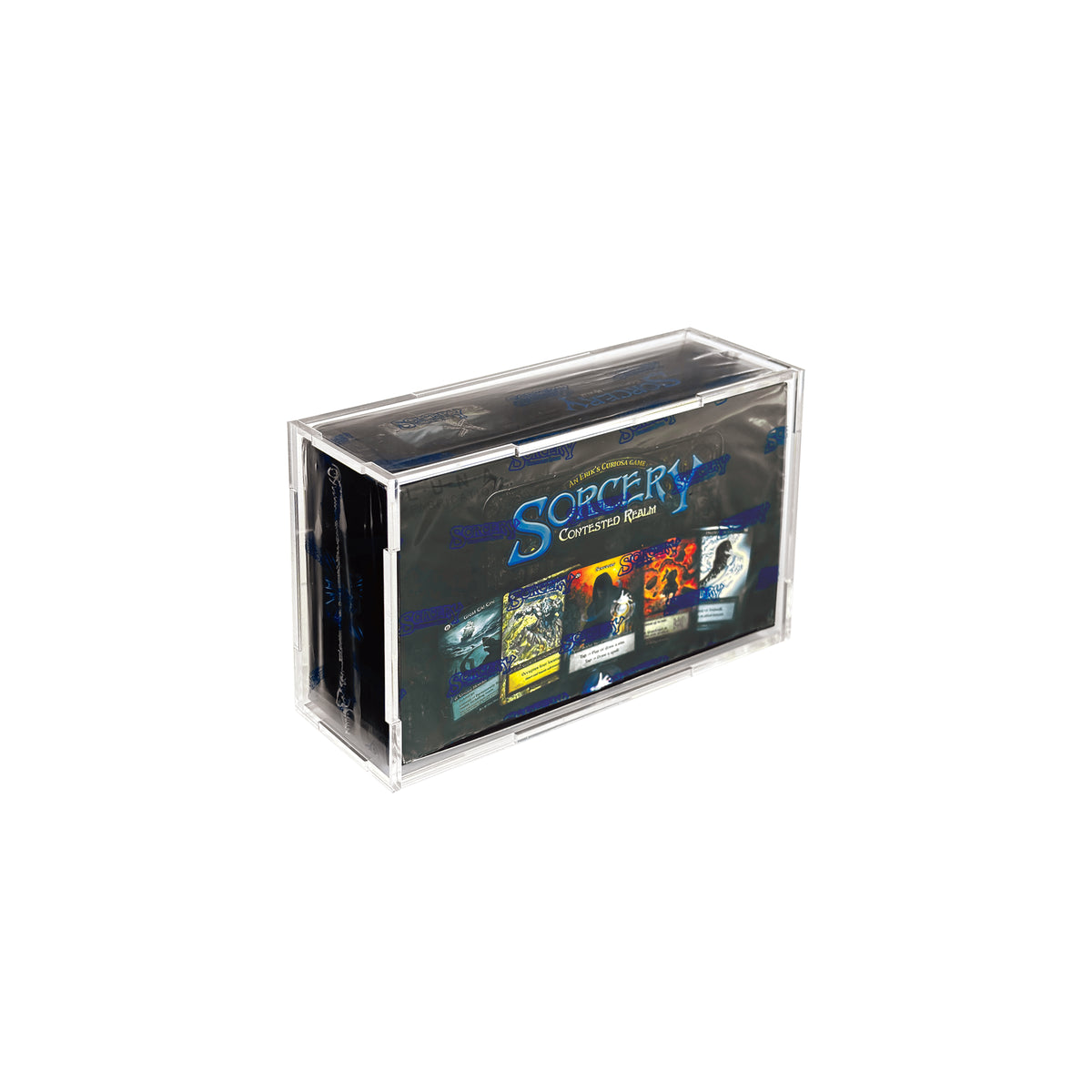 Acrylic Display Case for Sorcery Contested Realms Booster Box