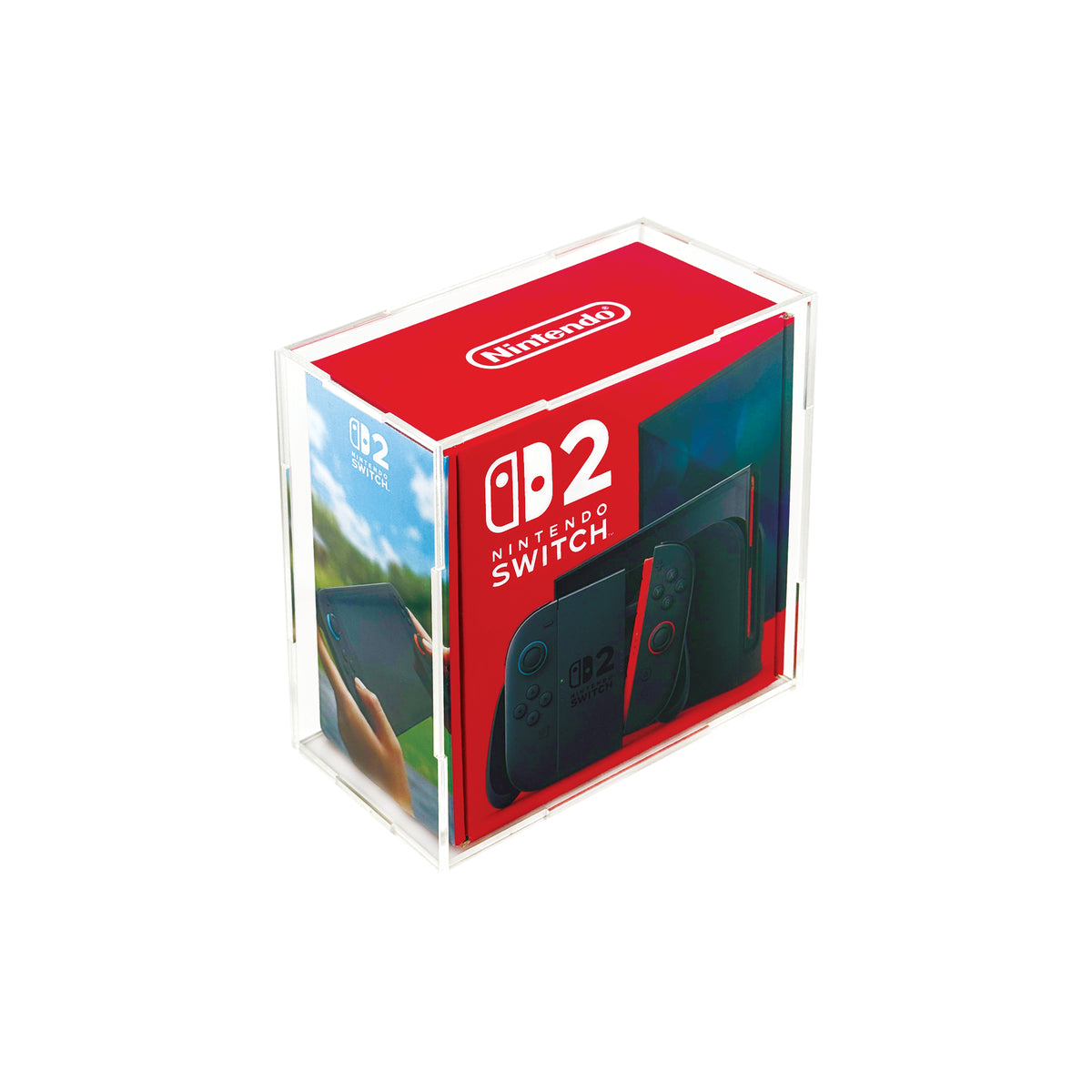 Acrylic Display Case for Nintendo Switch 2 Console Box