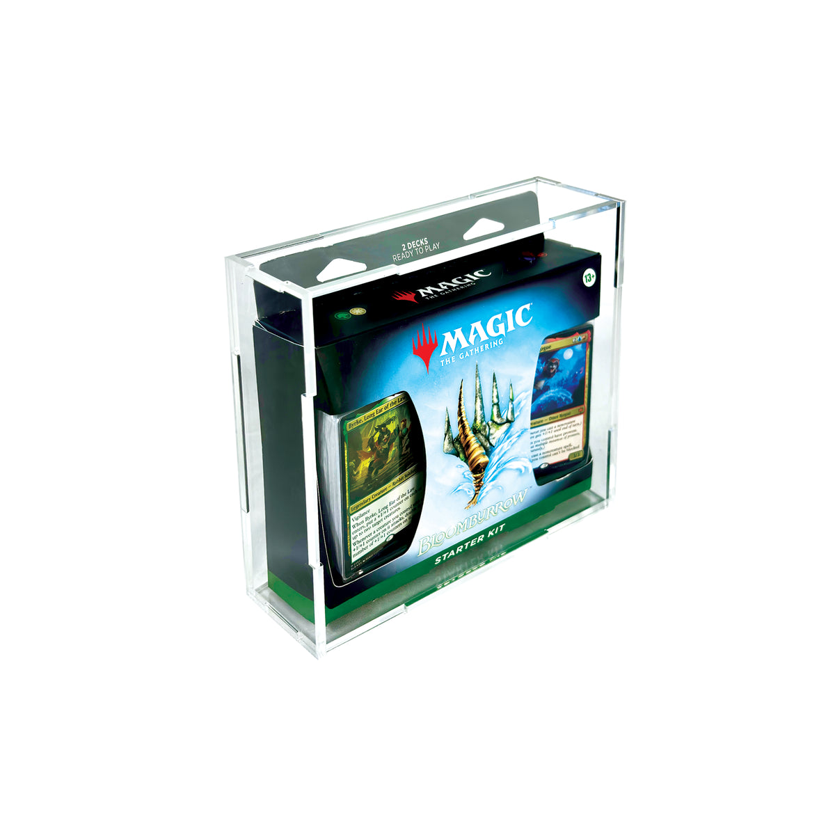 Acrylic Display Case for MTG Two Player Starter Kit