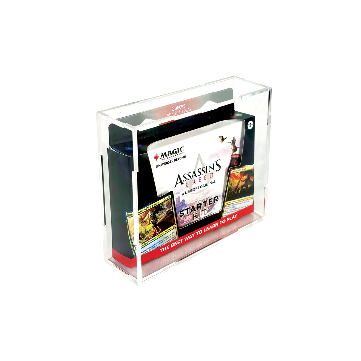 Acrylic Display Case for MTG Two Player Starter Kit