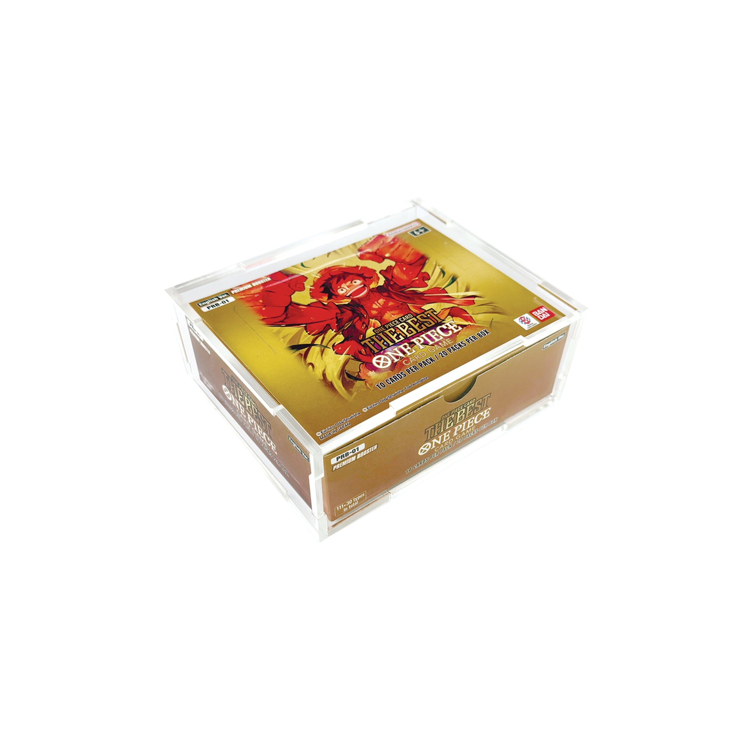 Press Fit Acrylic Display Case for One Piece PRB-01