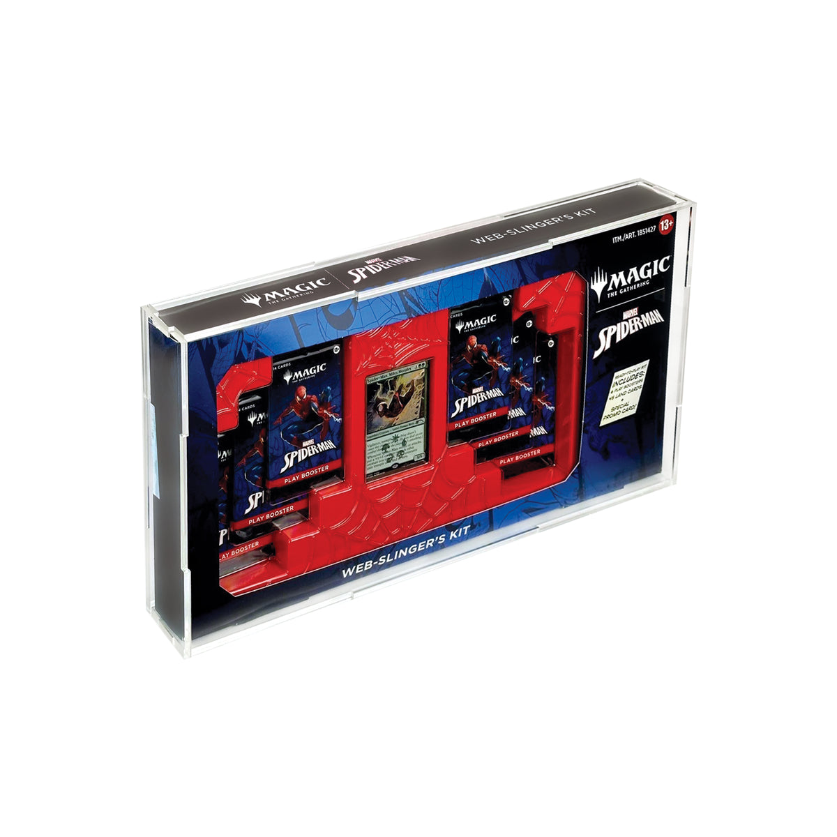 Acrylic Display Case for MTG Spiderman Web-Slinger's Kit