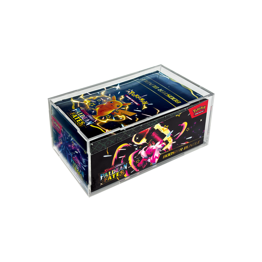 Press Fit Acrylic Display Case for Pokemon Booster Bundle (Retail Case)