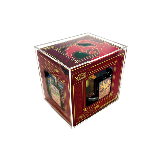 Press Fit Acrylic Display Case for Charizard EX Super Premium Collection