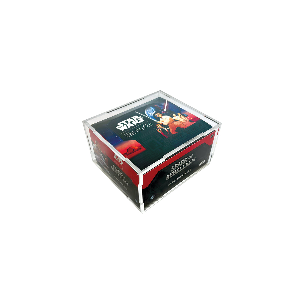 Acrylic Display Case for Star Wars Unlimited Booster Box