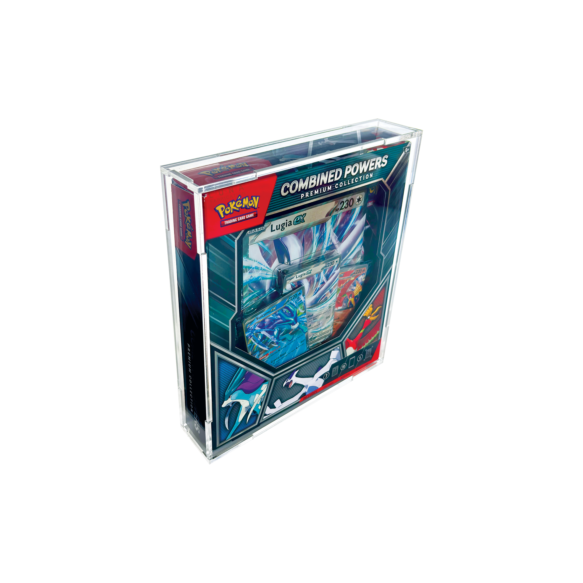 Acrylic Display Case for Pokemon Combined Powers UPC
